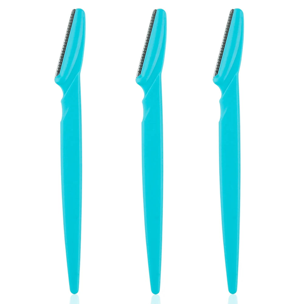 3/4/10Pcs Eyebrow Trimmer Face Blade Shaver Portable Eye Brow Epilation Hair Removal Safety Eyebrow Cutting Woman Makeup Tools